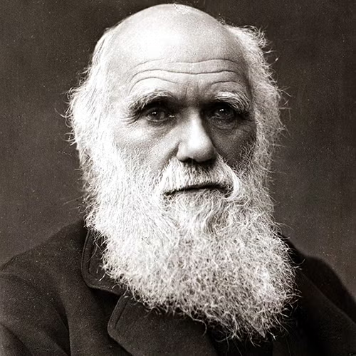<p><span>an English naturalist who developed the idea of natural selection and the theory of evolution; these ideas were published in the book </span><em>On the Origin of Species</em></p>