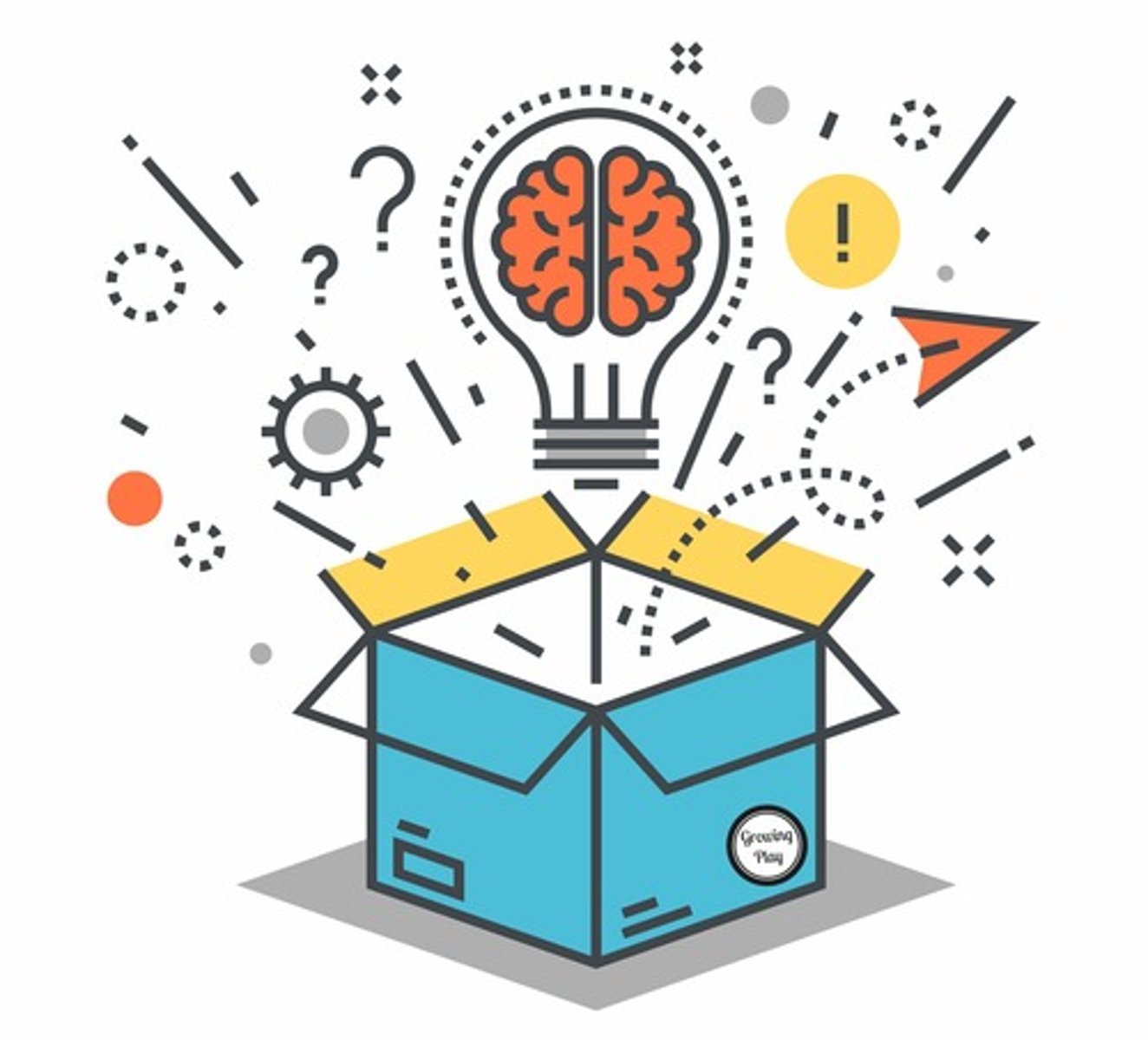 <p>to think imaginatively using new ideas instead of traditional or expected ideas</p>