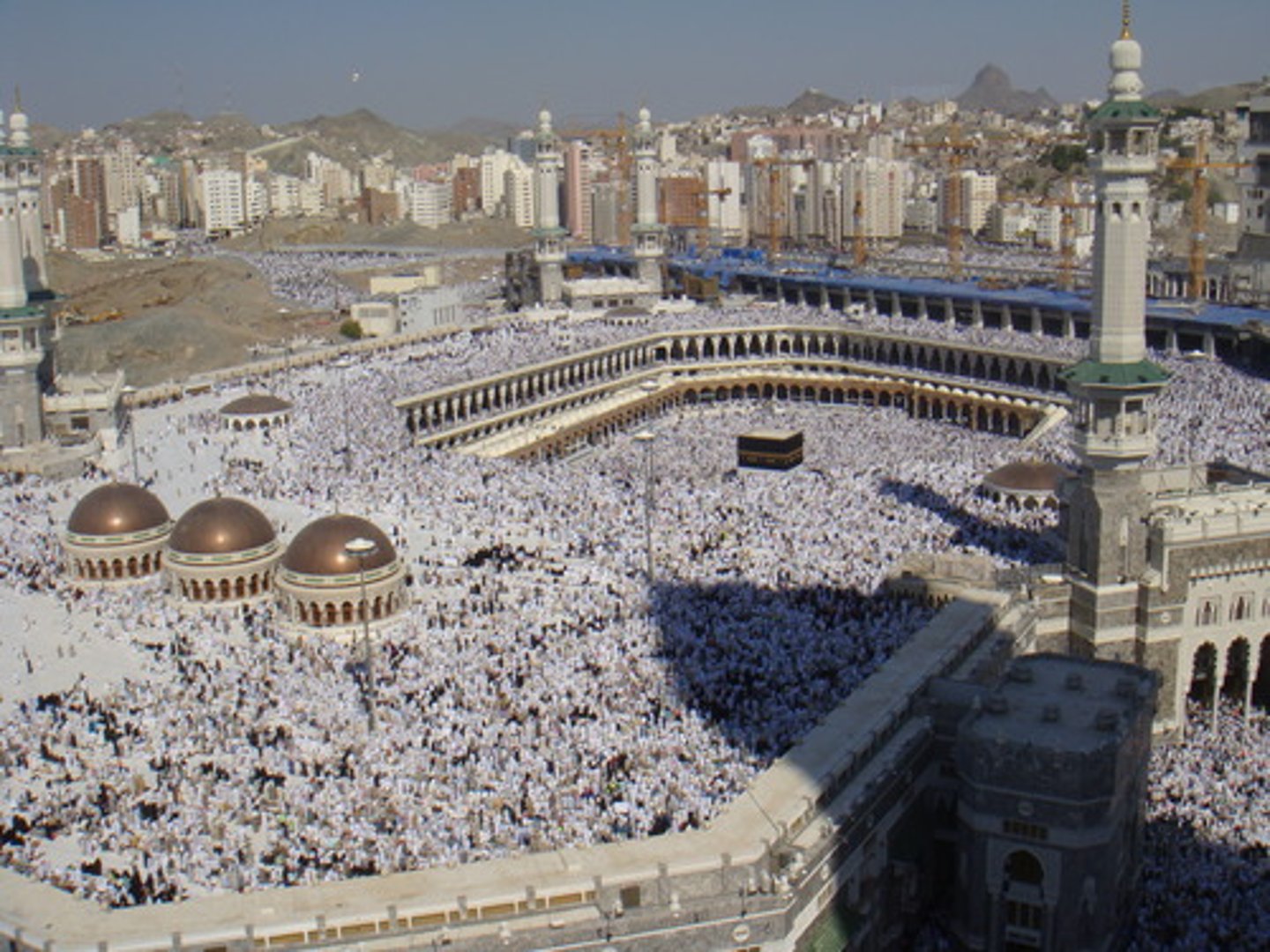 <p>the Muslim pilgrimage to Mecca, the birthplace of Muhammad</p>