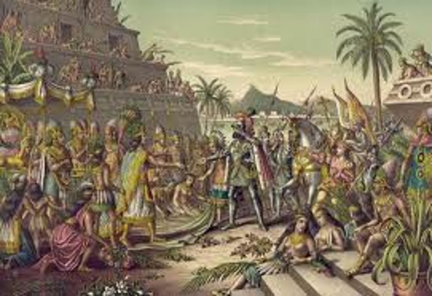 <p>A Spanish Conquistador who defeated and conquered the Aztec Empire</p>