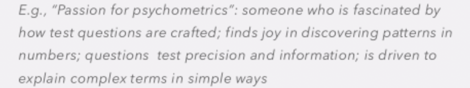 <p><strong>unobserved abstract concepts </strong>like intellgence, anxiety or self-esteem&nbsp;</p><p><strong>hypothesized to explain the covariation btwn observed behvaiours </strong>*we have good evidence/theory to suggest that they exist--their existence is the reason why certain behaviours co-exist together</p><p>Ex. is a person loud, outgoing, sociable, etc. bc we see those behaviours existing together, theory tells us those may be indicators of extraversion. we can differentiate btwn ppl low VS high on extroversion</p><p><strong>measured indirectly via behaviours, responses or test results</strong></p><p>*So we hypothesizes/theorize, identify observable behaviour/indicators of that phenomenon, we measures them and that measurement allows us to rate and classify ppl based on the construct (our theory)</p>