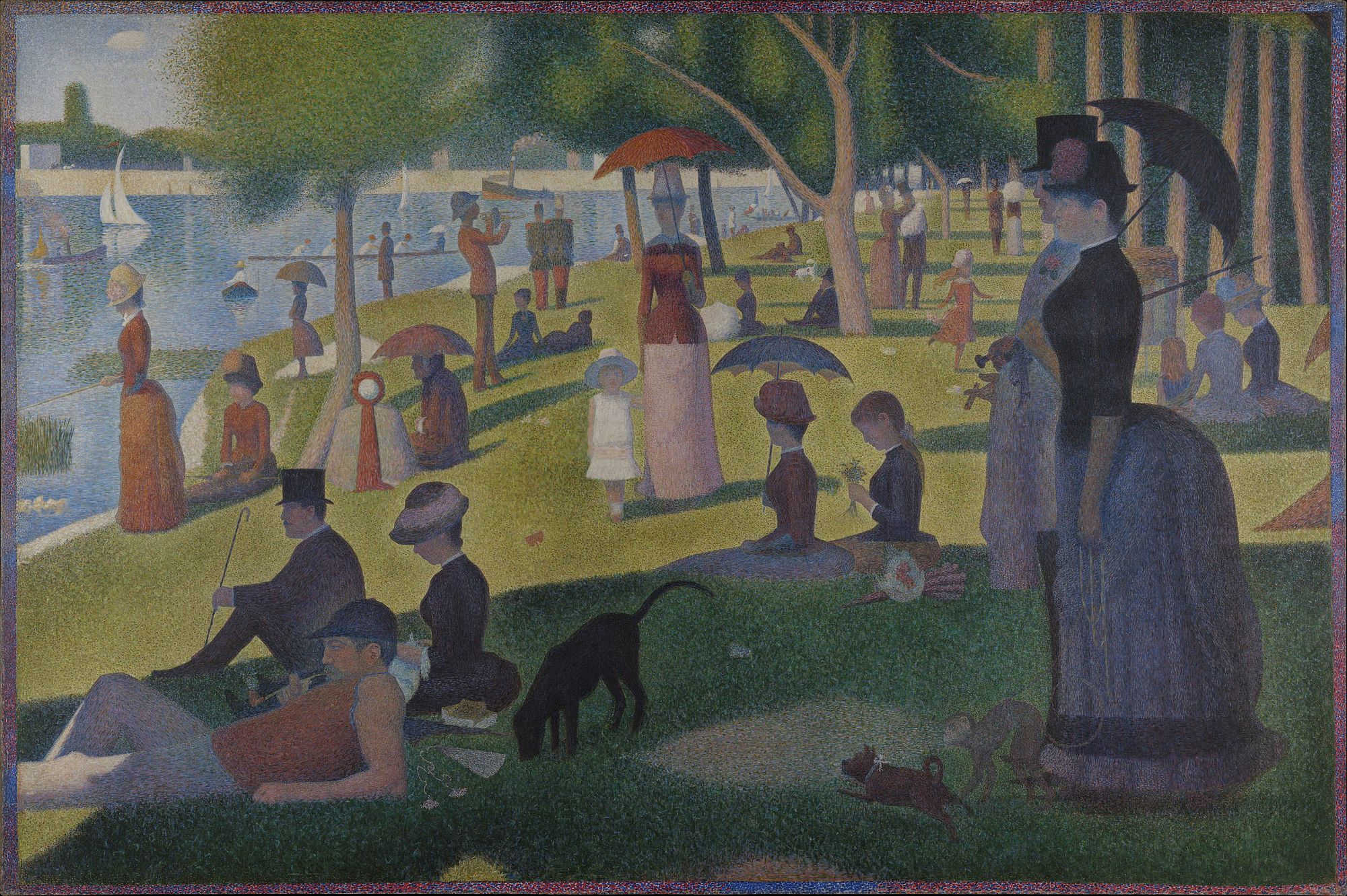 <p><em>Un dimanche après-midi à l’île de la Grand Jatte</em></p>