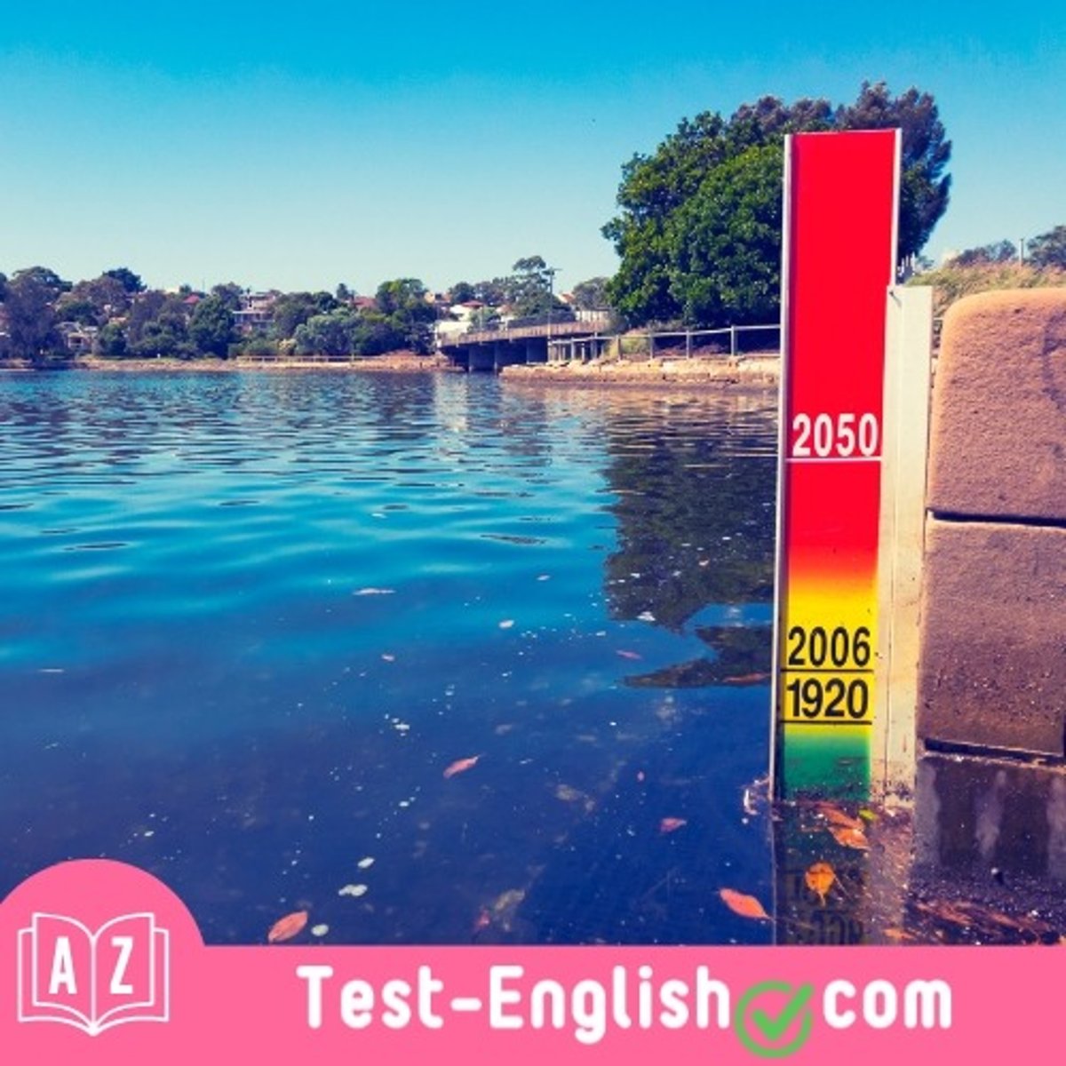 <p>_____ levels threaten coastal cities and islands. (2 words)</p>