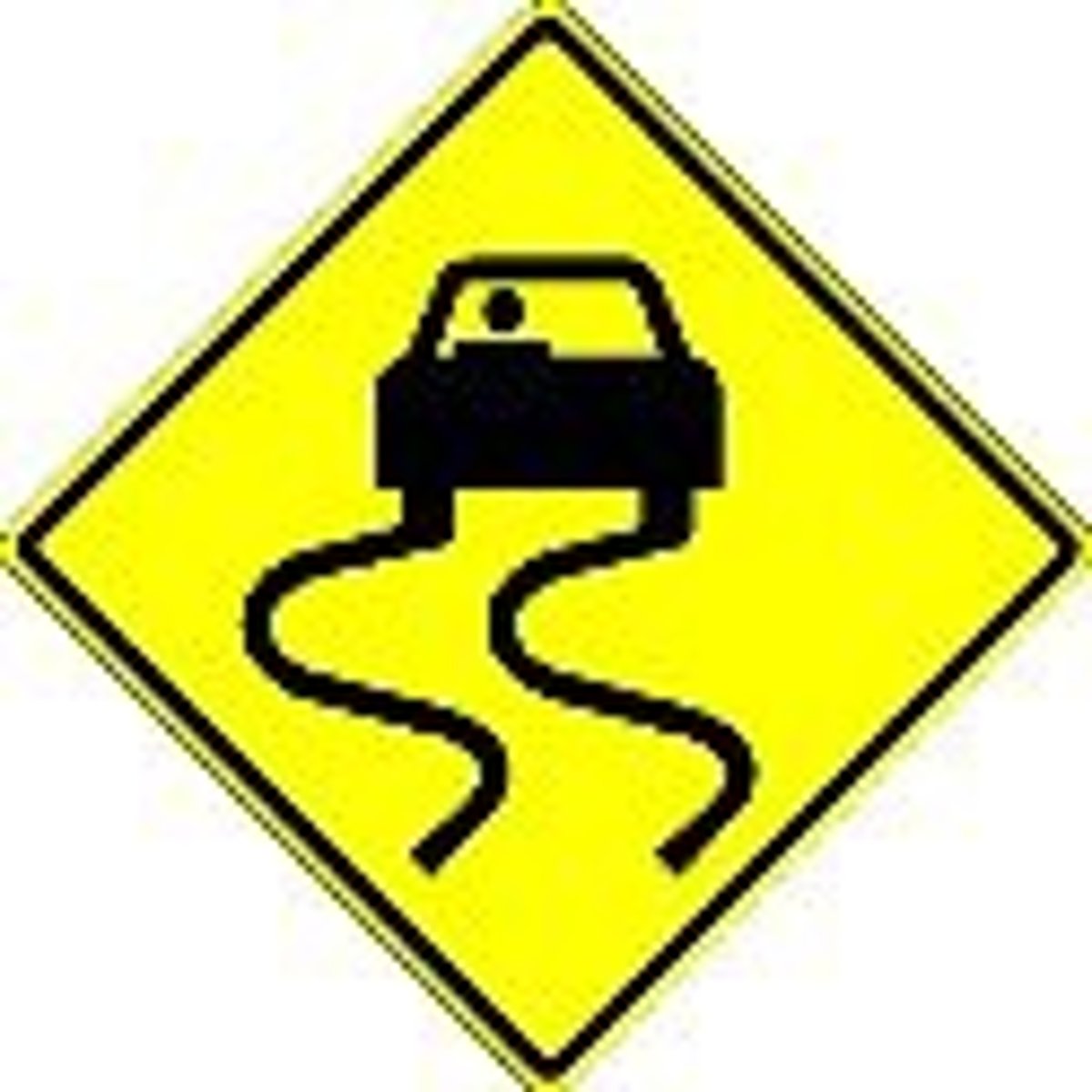 <p>1. Slippery when wet.</p>