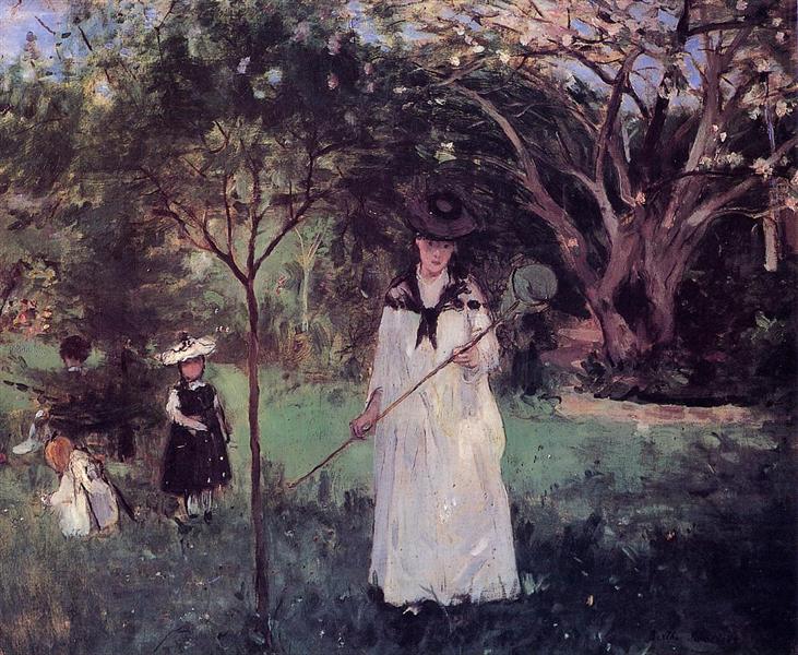 <p>The Butterfly Hunt, 1874</p>