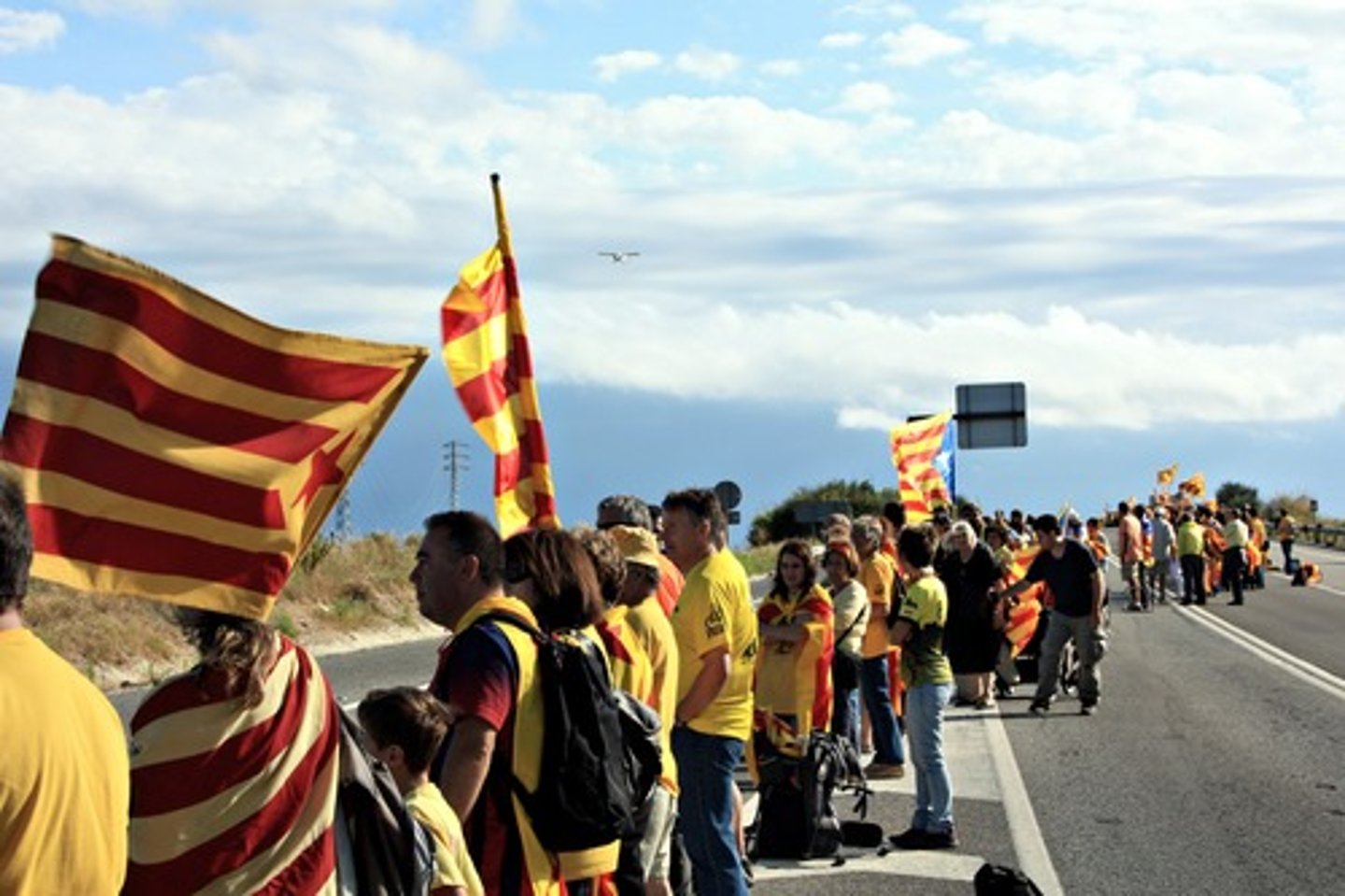 <p>The process in which a distinct ethnic group separates from a larger sovereign state to advocate for its own.</p>