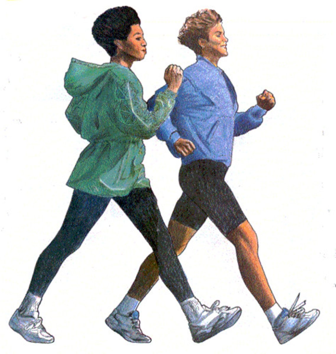 <p>you all walked</p>