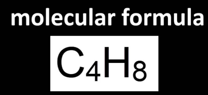 <p>Actual number of atoms in a compound. </p><p>Not simplified. </p><p>Used to represent exact composition.</p>
