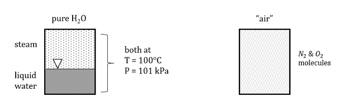 <p>A pure substance is a form of matter with a definite and constant composition, meaning it contains only one type of particle throughout</p><p>We treat some substances as “pure” even though they may have some trace contaminants. Separate phases may be present in pure substances. Even, homogenous mixtures (like air) can be modelled as pure substances despite having different chemical species. </p>