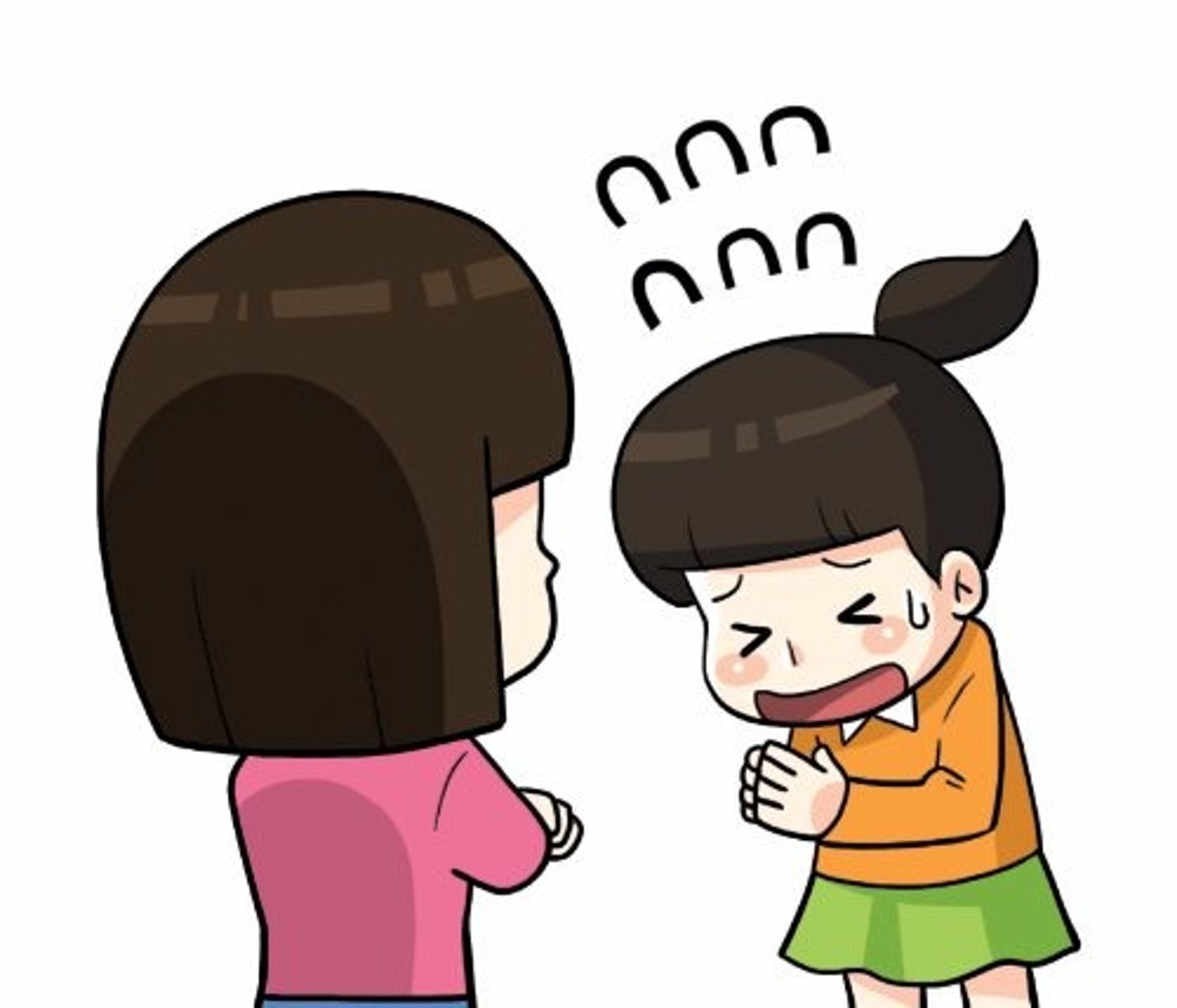 <p>to be sorry</p>