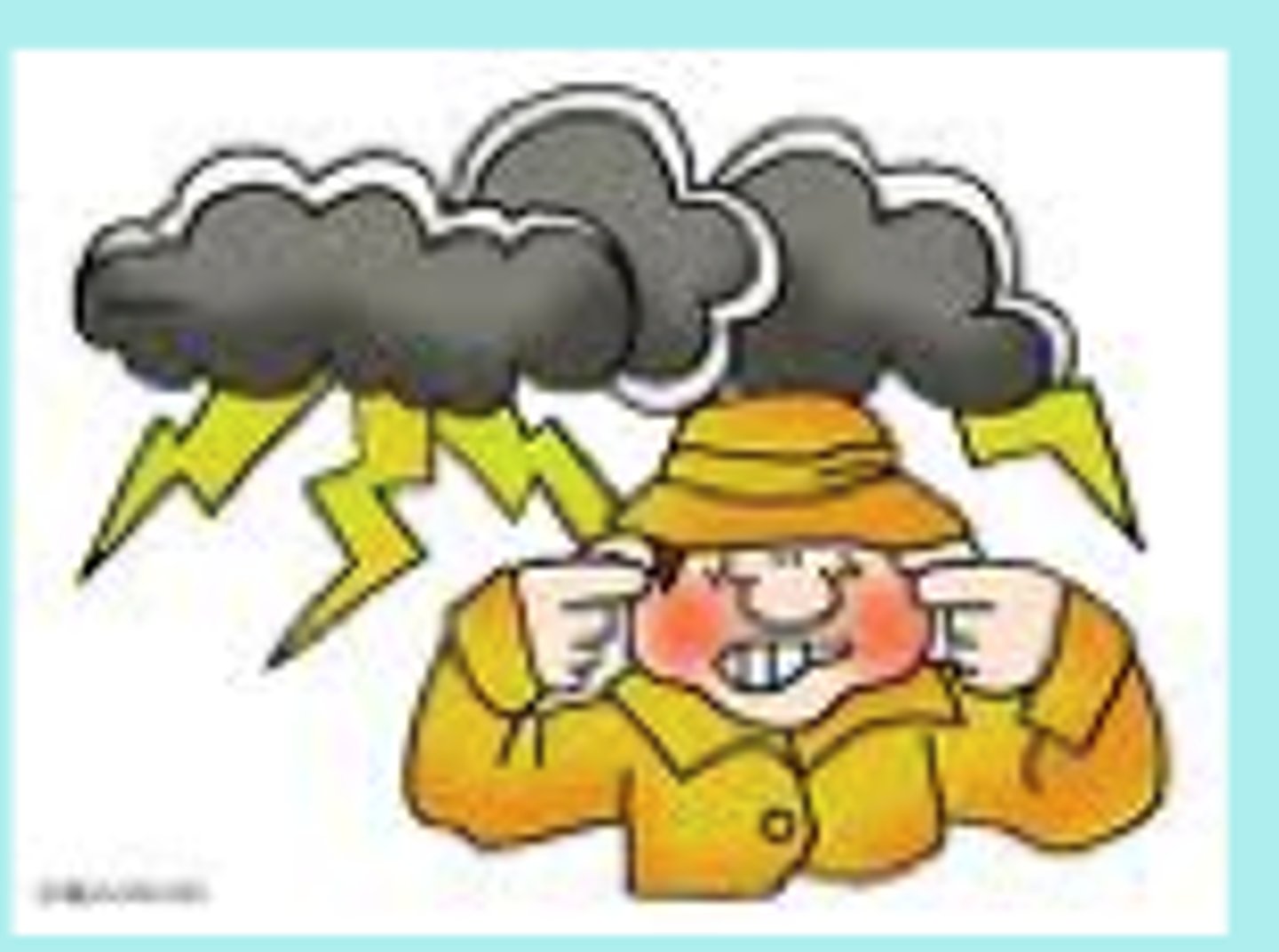 <p>thunder. (You heard it)</p>