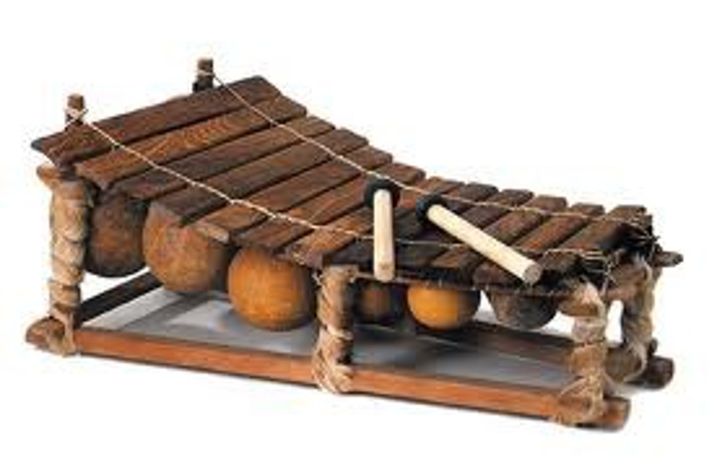 <p>an African xylophone</p>