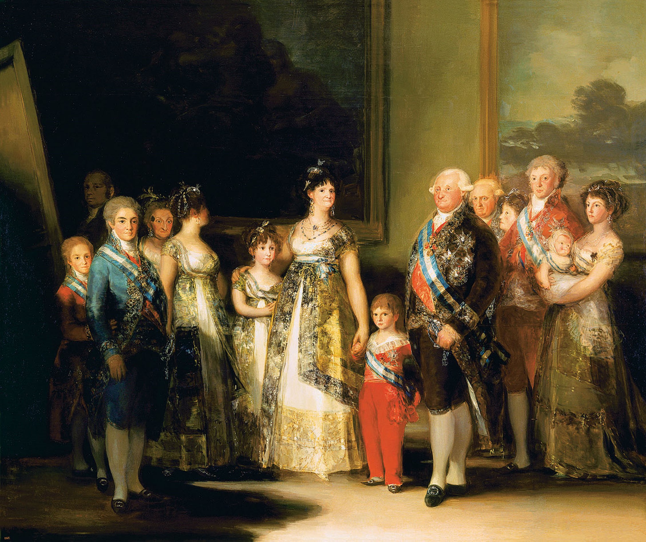 <p>Family of Charles IV</p>