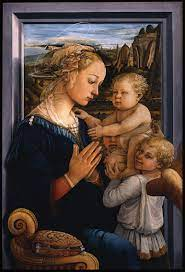 <p>Madonna and Child with Two Angels </p>