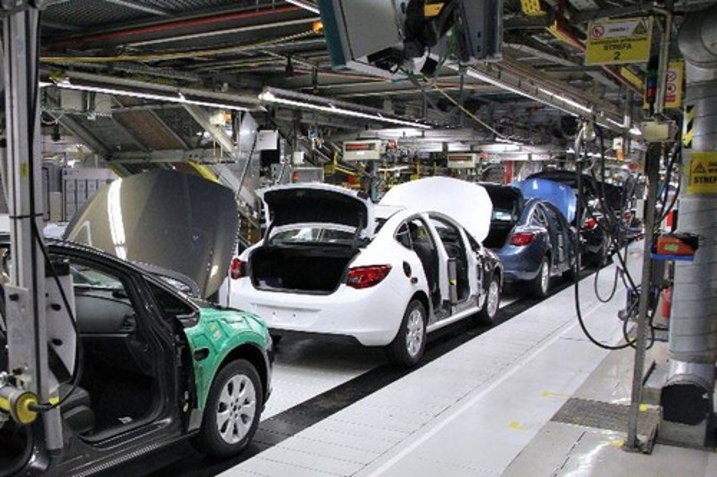 <p>A system of industrial production designed for mass production, characterized by assembly lines.</p>