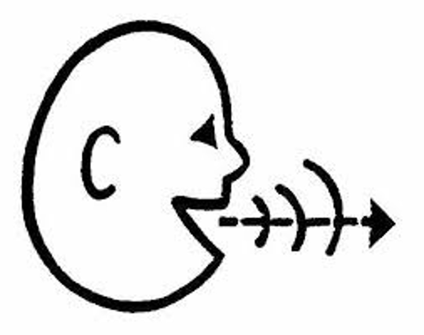 <p>yán - speech/word</p>