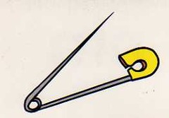 <p>(n) đinh ghim,kẹp</p>