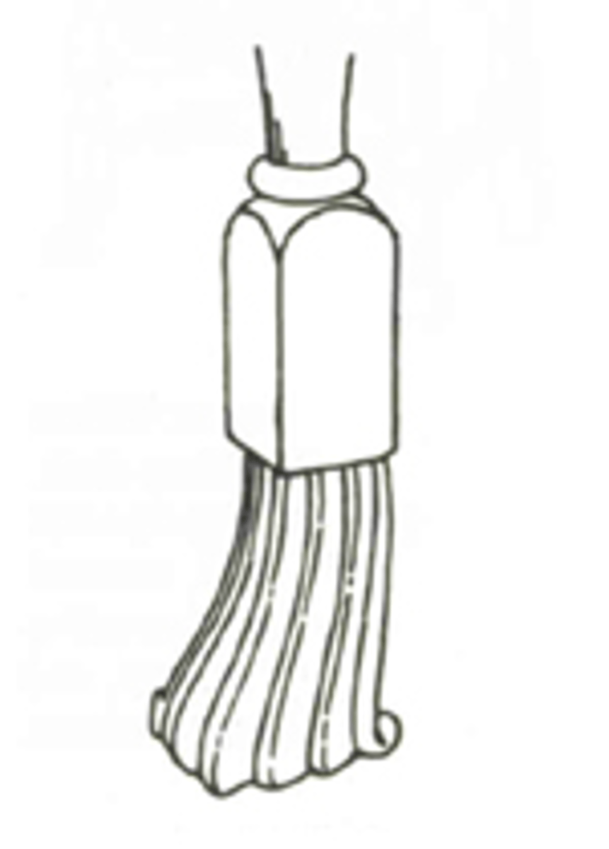 <p>Also known as braganza, paintbrush, or portugese foot. carved foot terminating a leg and characterized by an inward-turning scroll at the bottom and vertical grooves above creating ribs on the top surface of the scroll.</p>
