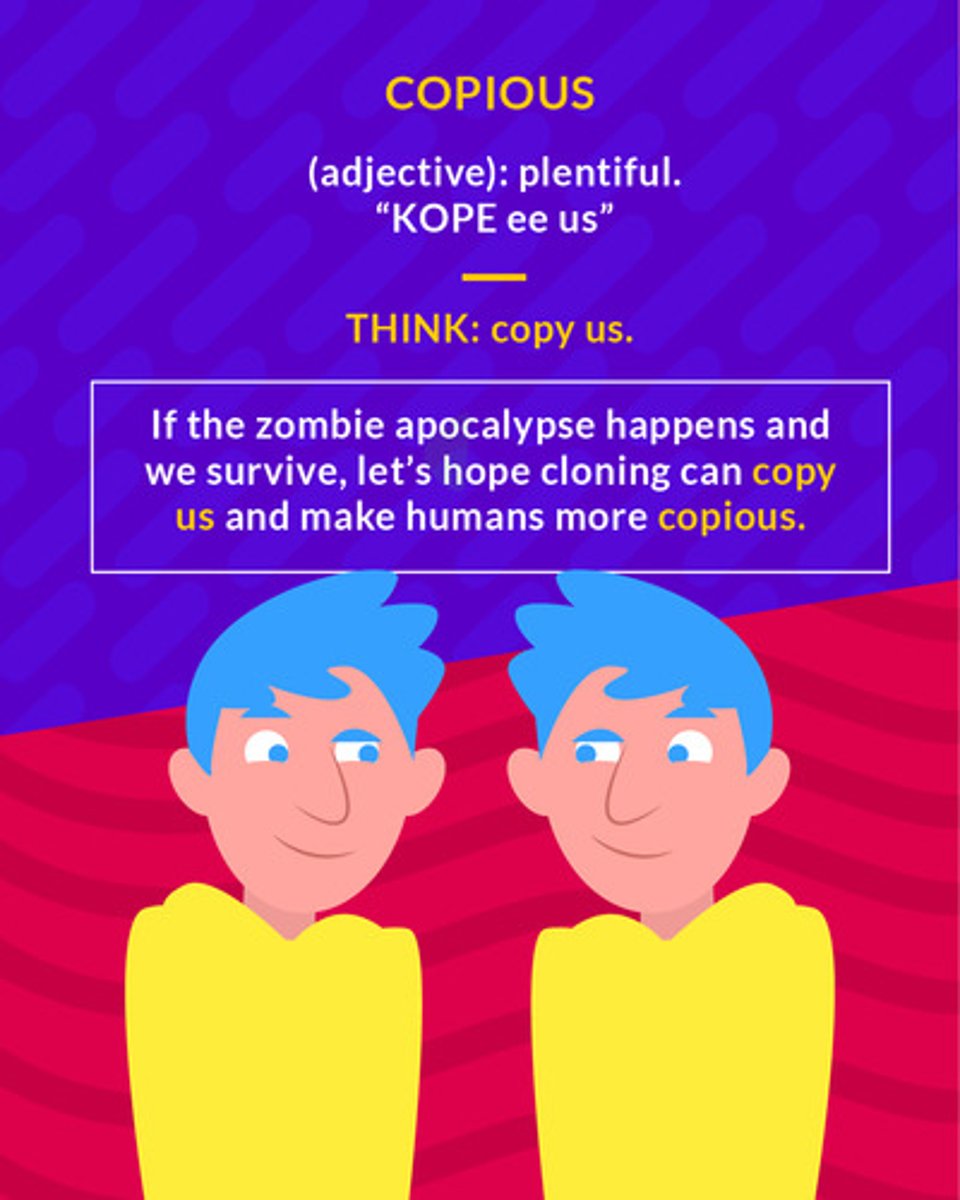 <p>abundant; plentiful</p>