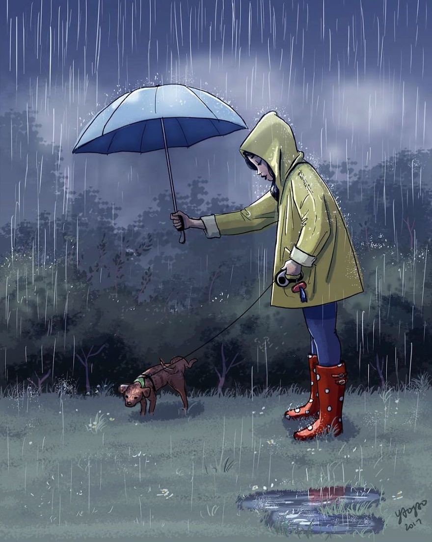 <p><span>Идти дождь </span></p>