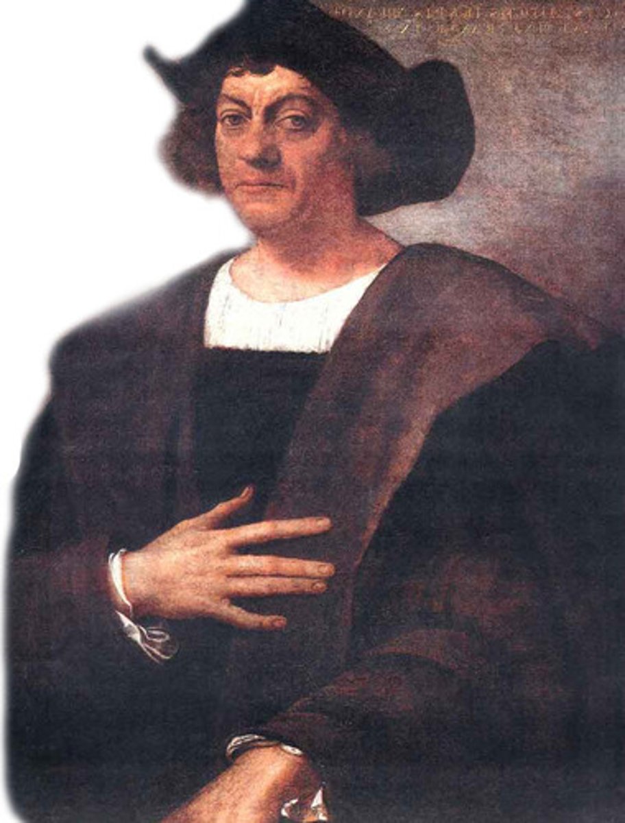 <p>He spent 8 years seeking financial support for his plan to sail west from Europe to the "Indies". In 1492, he sailed from the Canary Islands to an island in the Bahamas. His success in discovering lands on the other side of the ocean brought him a burst of glory in Spain. (p. 7)</p>