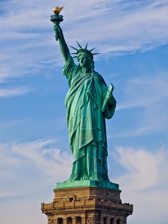 <p>The Statue of Liberty = Lady Liberty</p>