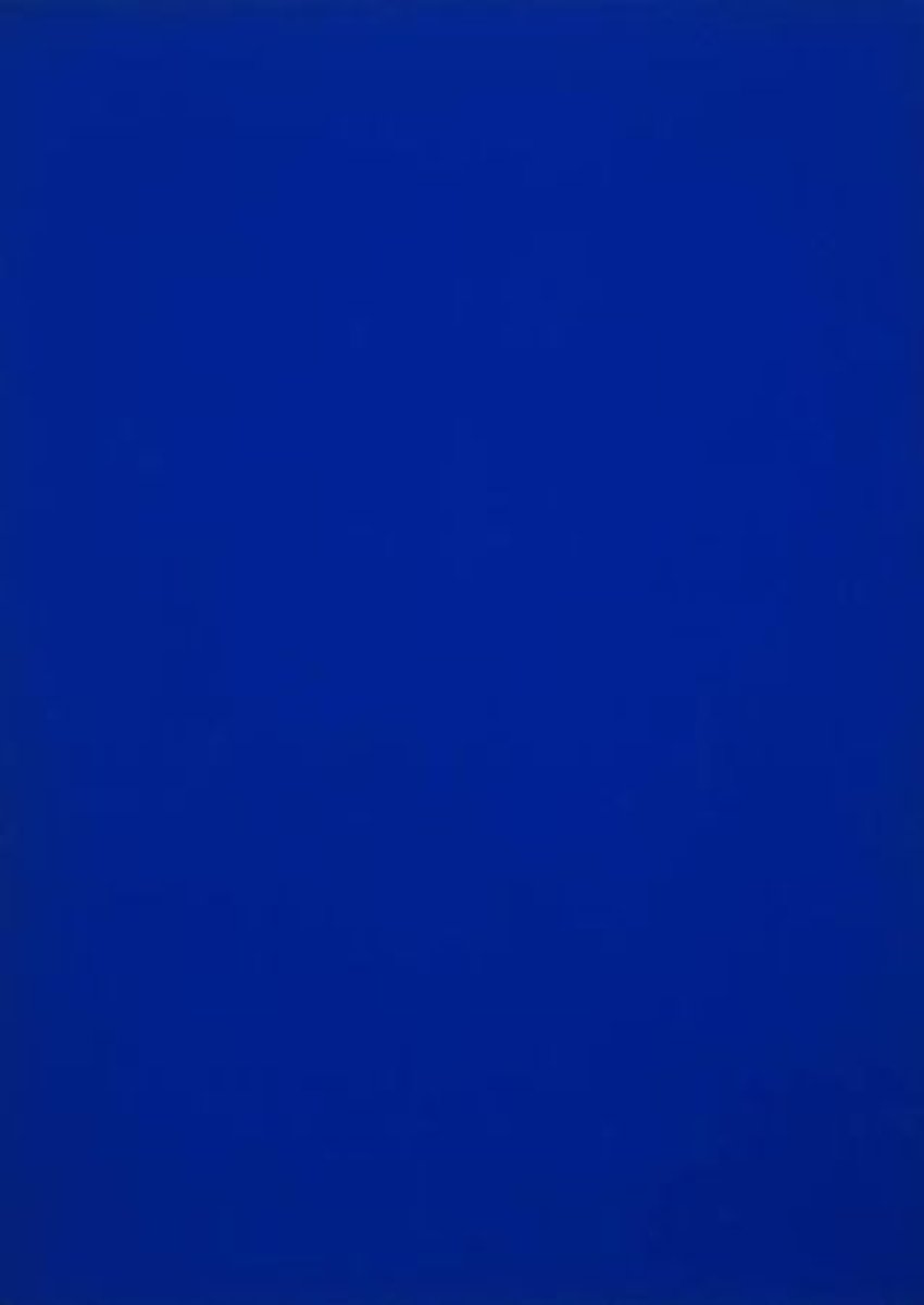 <p>yves klein</p>