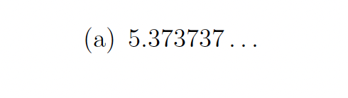 <p><em>Express the repeating decimal as an irreducible fraction.</em></p>