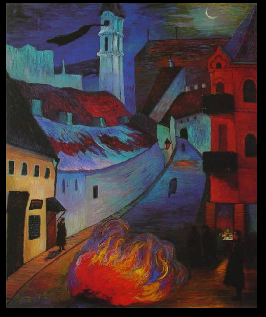 Police Sentinel in Vilnius