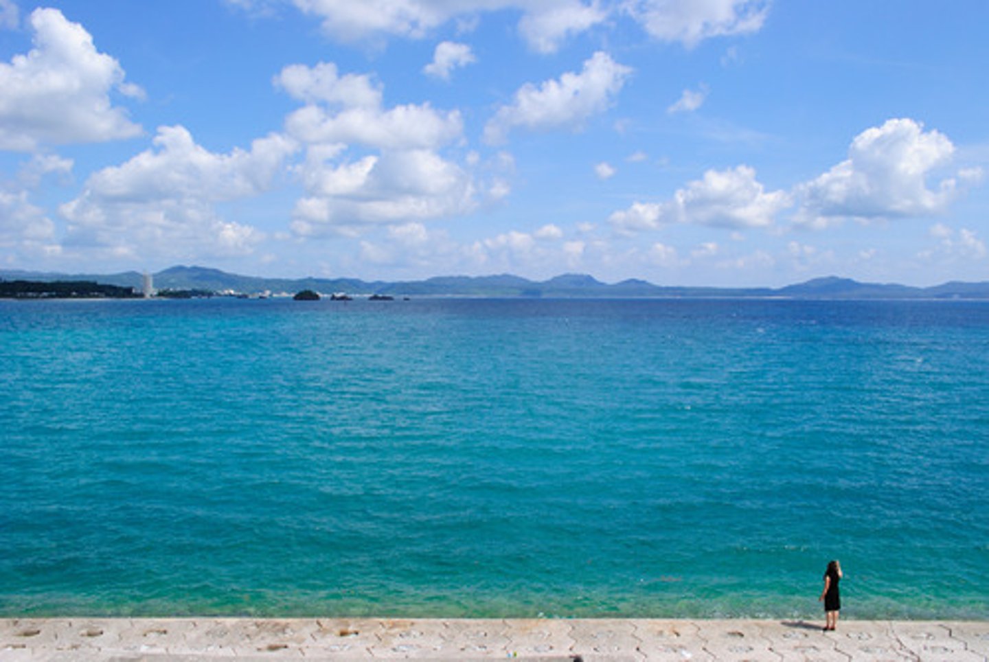 <p>hǎi biển 這片海非常藍。 (Zhè piàn hǎi fēicháng lán.) - Vùng biển này rất xanh.</p>