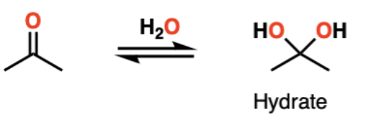 <p>H2O (with either acid or base catalyst)</p>