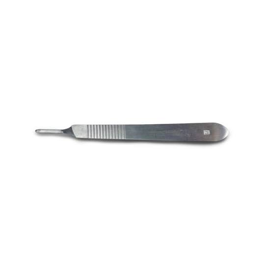<p>__ is the second knife used to cut delicate tissues, and is used for minor surgeries.</p>