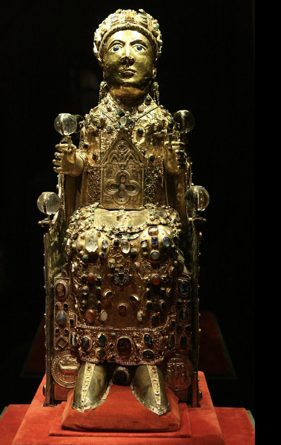 <p>Reliquary Statue of St. Foy - NOTES</p>