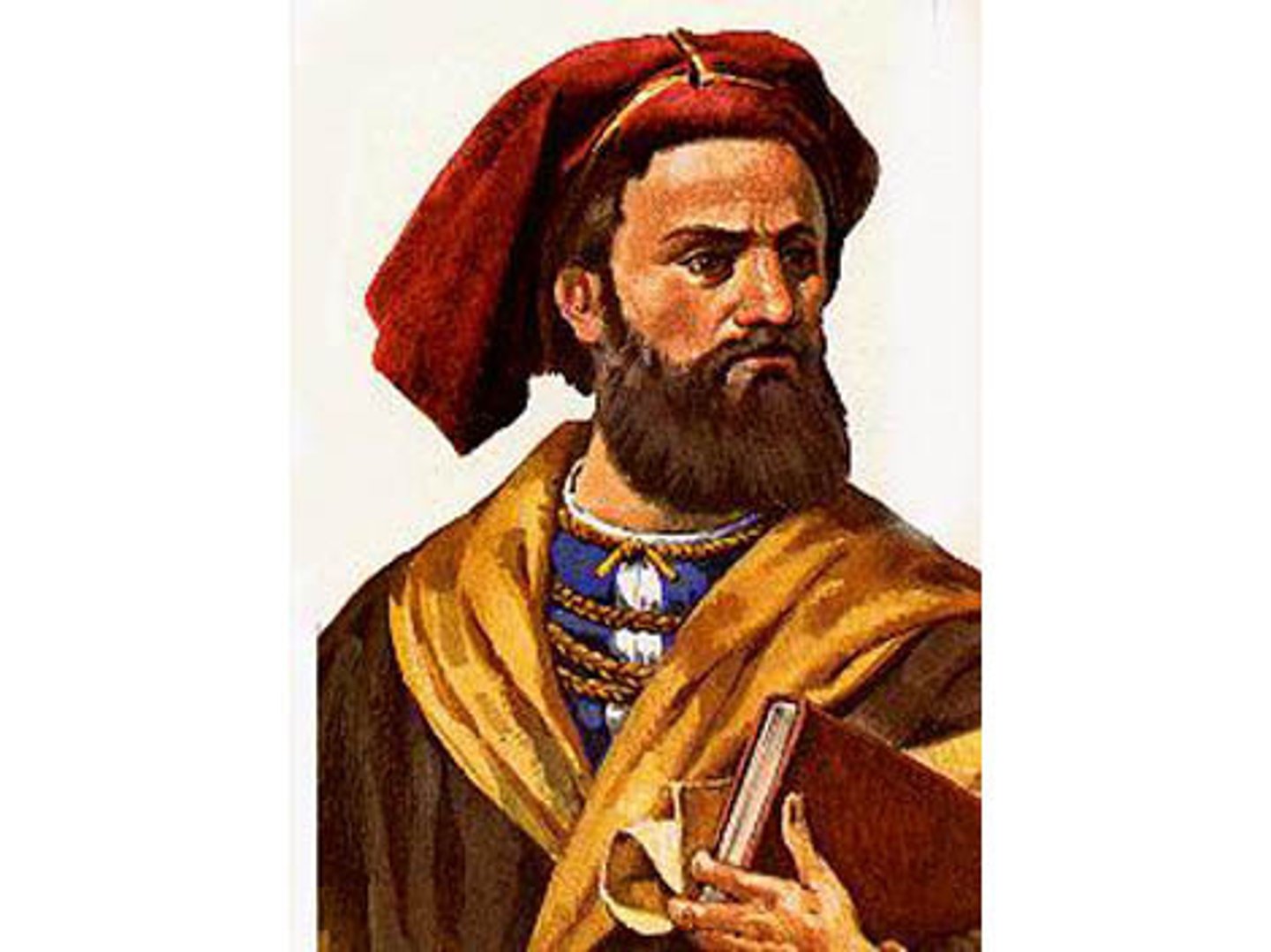 <p>a Venetian merchant, explorer, and writer who travelled through Asia along the Silk Road between 1271 and 1295. Through his appointment to Kublai Khan's court, he described to Europeans the culture of Chine and the wealth/size of the Mongol Empire and Yuan Dynasty.</p>