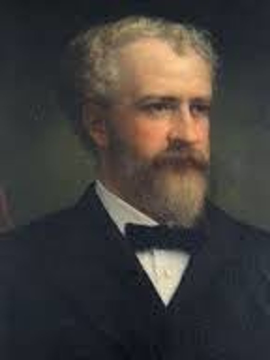 <p>Led the Stalwarts, a group that supported this system of rewarding supporters with government jobs.</p>