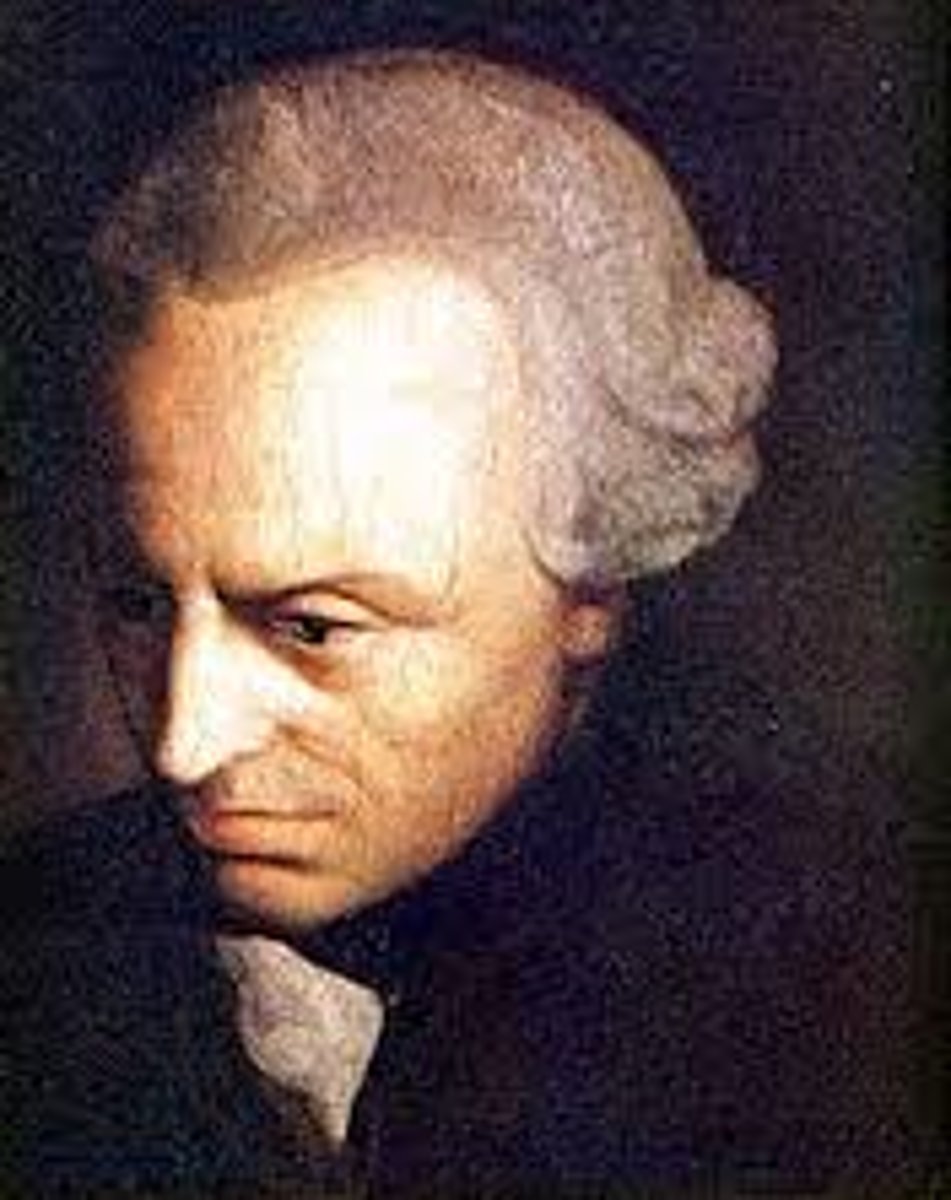 <p>tried to bridge the gap between rationalism [of Descartes - emphasized reason] and empiricism [of Bacon - emphasized experience]</p>