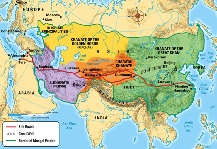 Silk Road Trade Routes
