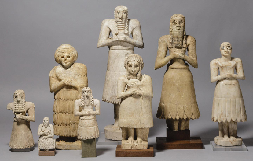 <p>Votive Figures from the Temple of Anu</p>