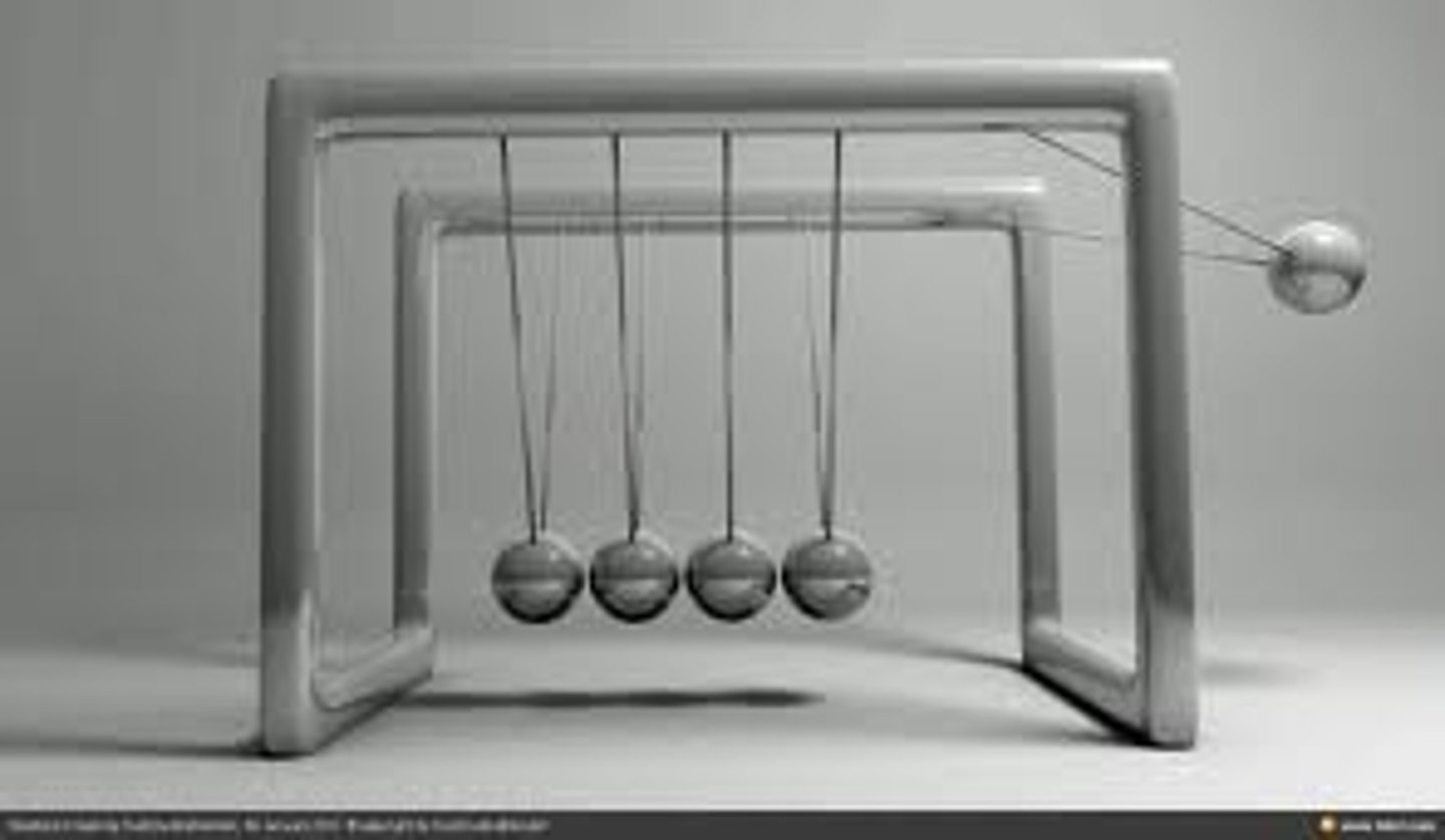 <p>total momentum and KE are conserved</p>