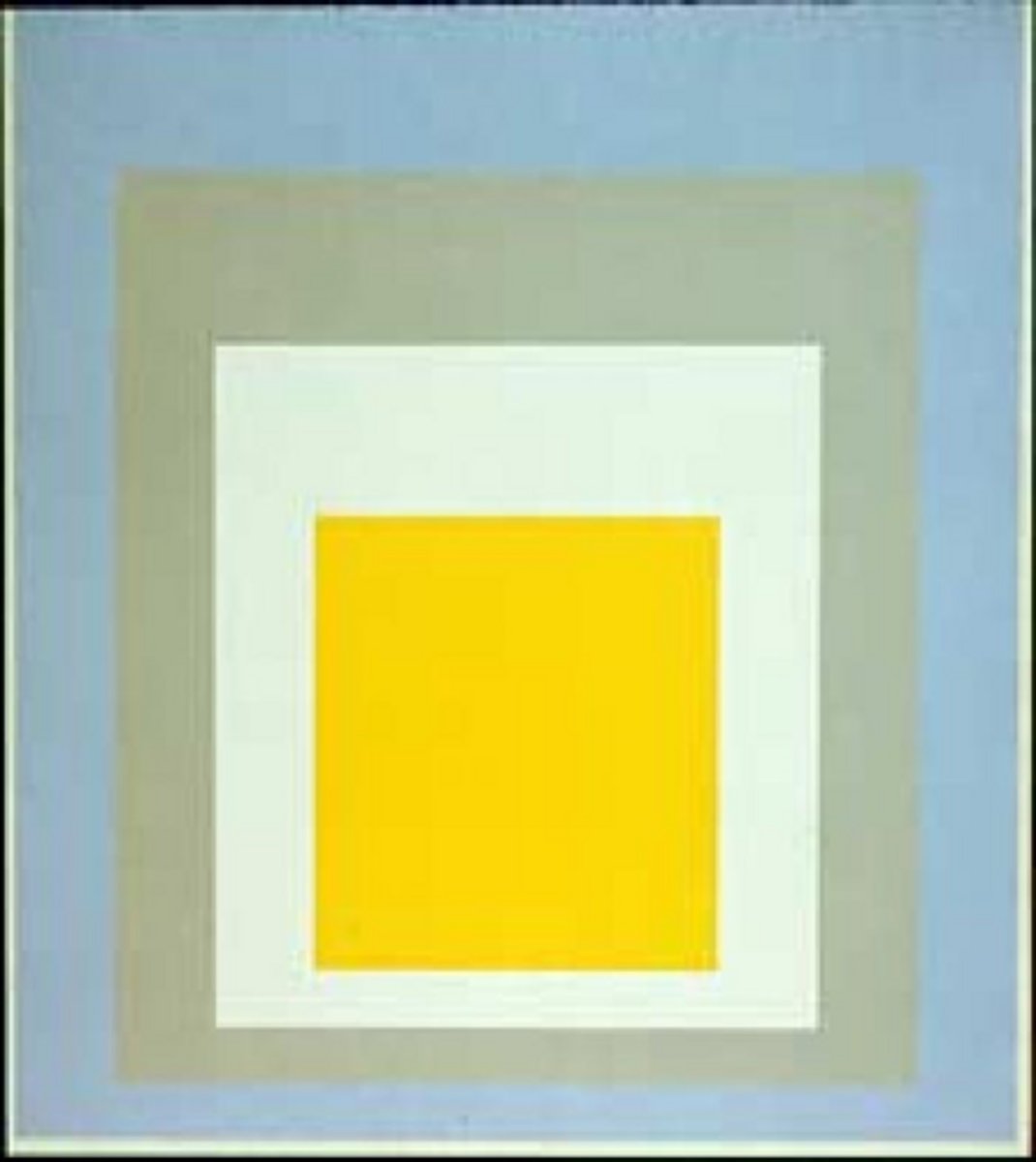 <p>Josef Albers, 1953, oil on composition board</p>