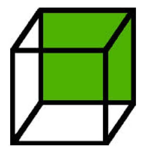 <p>stimuli presenting two equally plausible interpretations</p><p>visual ex. → necker cube (is the green part in front or back)</p><p>auditory ex. → auditory streaming (two streams when fast and one stream when slow) and verbal transformation (repeating same word turns into a different word)</p>