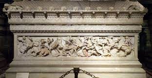 Sidon
c. 312 B.C.E. 
Pentelic marble and polychromy