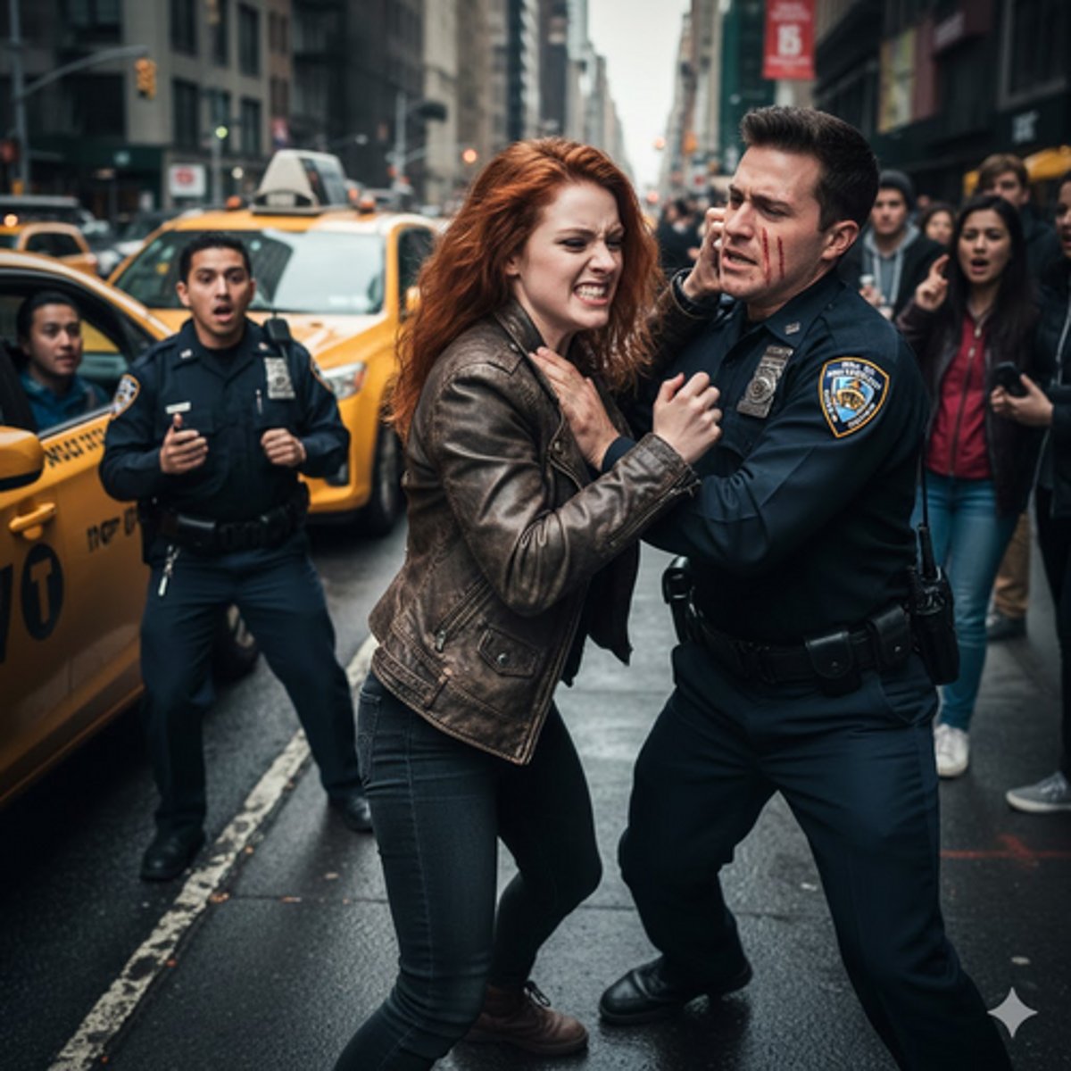 <p>Chapter: Non-Fatal Offences Against the Person (Common Assault)</p><p>Facts: Police officer questioned a woman about prostitution. When she walked away, he grabbed her (which he had no power to do), and she scratched him.</p><p>Principle: Assault defined as an act which causes another person to apprehend the infliction of immediate unlawful force on his person</p><p>AND</p><p>Chapter: Non-Fatal Offences Against the Person (Battery)</p><p>Principle: Battery is the touching of another person without consent, such consent may be implied where necessitated by daily life</p>