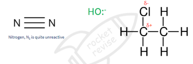 <ul><li><p>many chemicals reactions begin with a reagent attacks one of the electrically charged ends of polar molecule</p></li></ul><p></p>