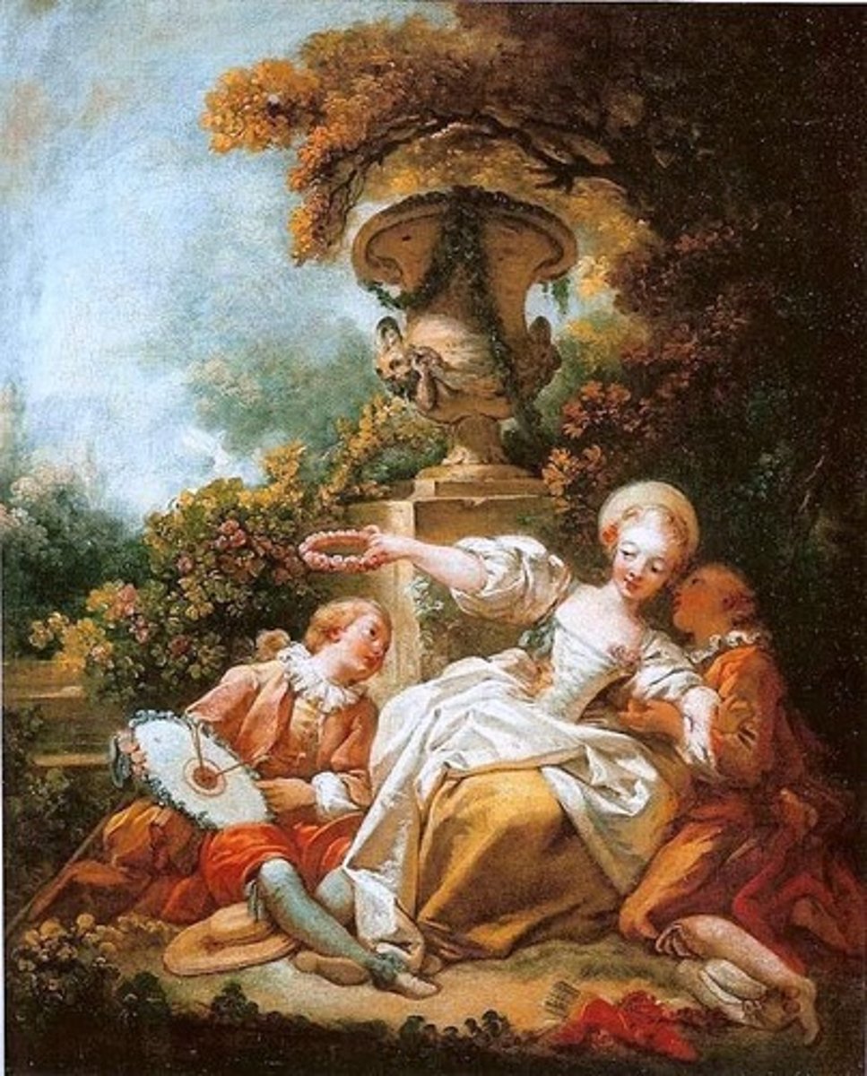 <p>- one of the movement's most notable painters, produced works full of charm, intimacy, and wit.</p><p>- Although underappreciated during his lifetime, he is now celebrated for works such as La coquette fixée (The Fascinated Coquette), which portrays a flirtatious encounter between a woman and two men.</p>