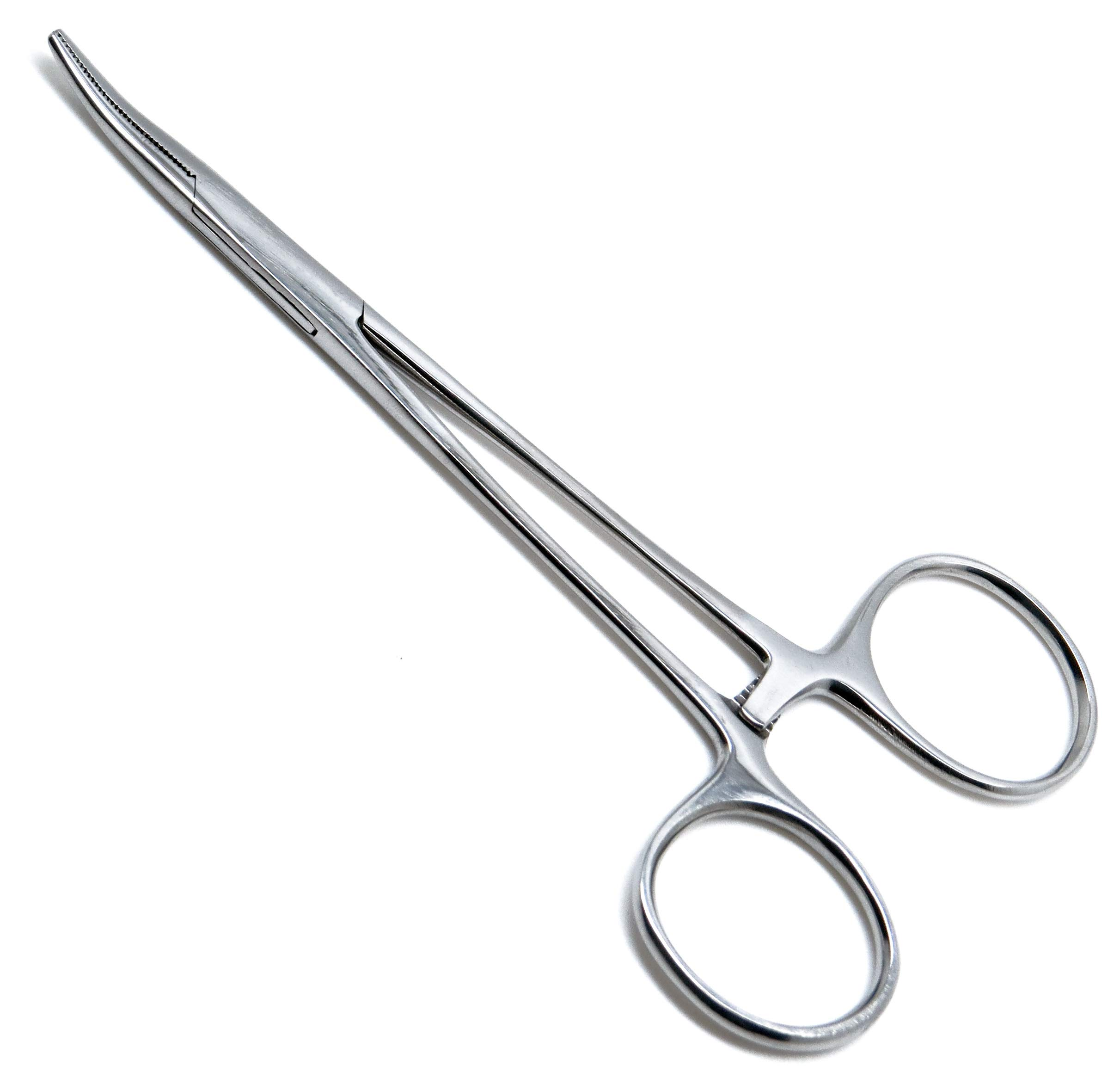 <p>A powerful grasping tool that is helpful in skin removal. Advantage is the ability to lock the grip on slippery surfaces such as skin to facilitate reflection or removal of tissue. But it has two disadvantages, one being that it crushes delicate structures and it cannot be repositioned quickly like forceps can, which slows the progress. Should be held like scissors, thumb and 4th finger in the finger loops. </p>