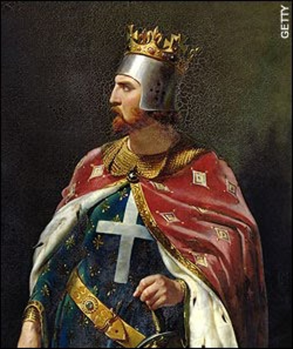 <p>Richard I, "The Lion-Heart", is crowned, and sets out on the Third Crusade in 1191.</p>