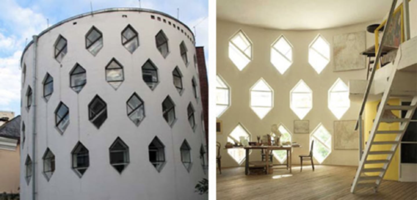 <p>1920s - Moscow, Russia - Konstantin Melnikov</p>