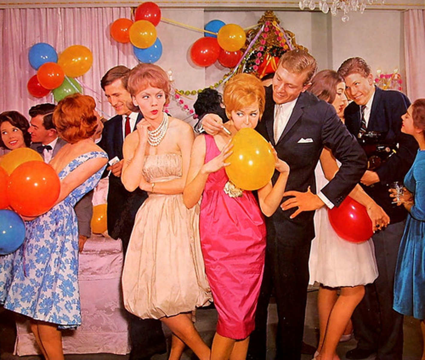 <p>to go to parties</p>