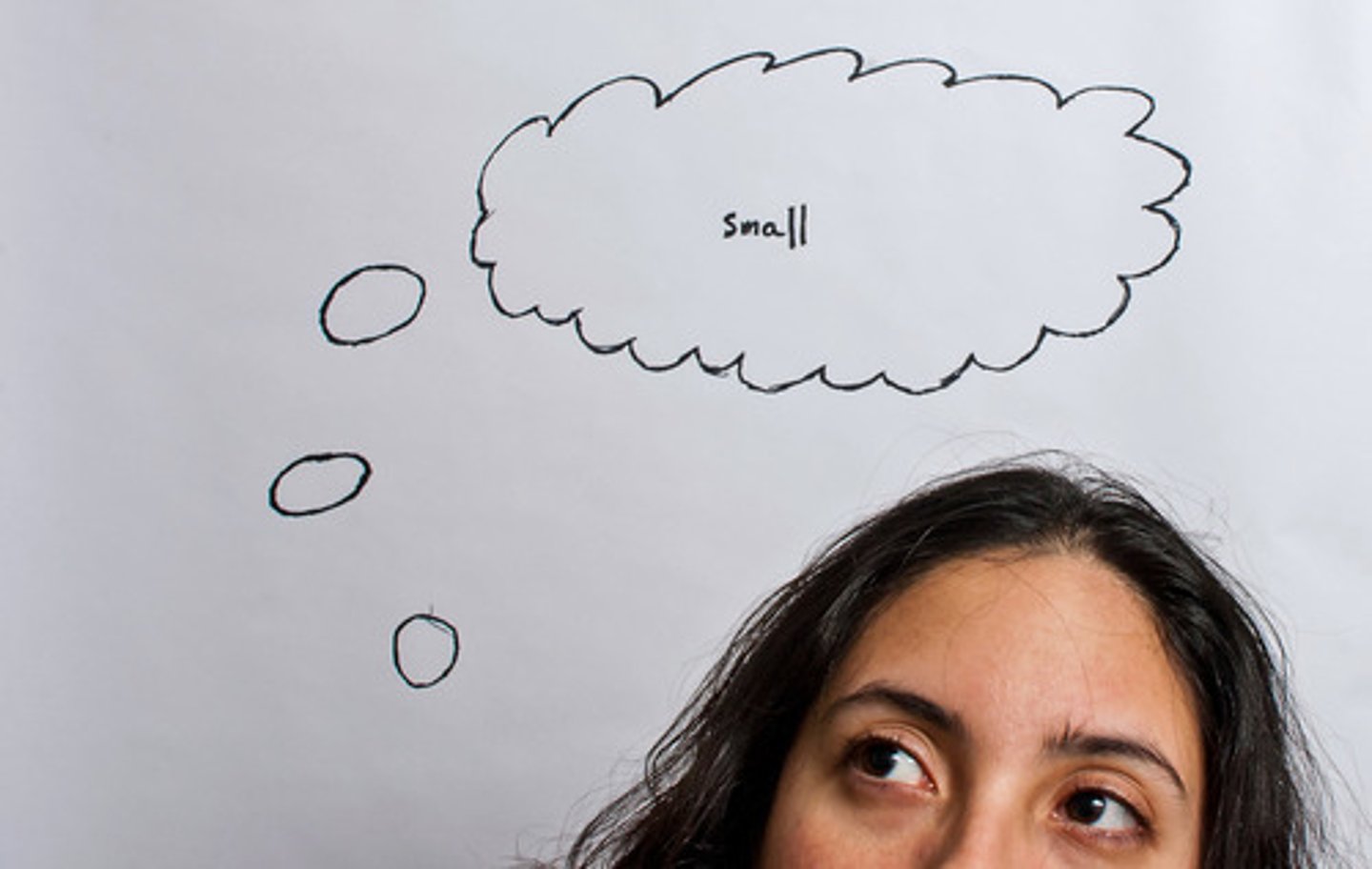 <p>to think of oneself</p>